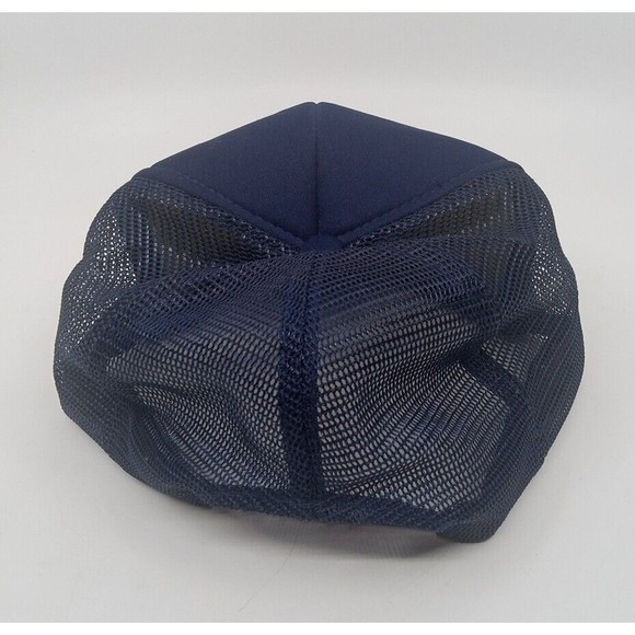 Vintage Man Wearing Hat Police Funny Humor  Mesh Snapback Trucker Hat Ironic - Picture 3 of 4